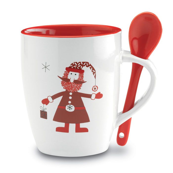  Mug avec petite cuillère 250ml