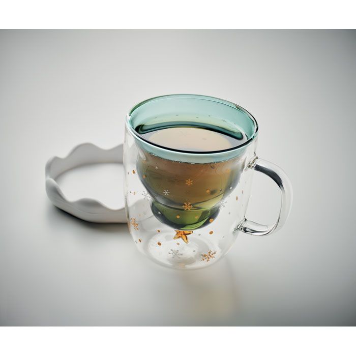  Tasse double paroi en verre