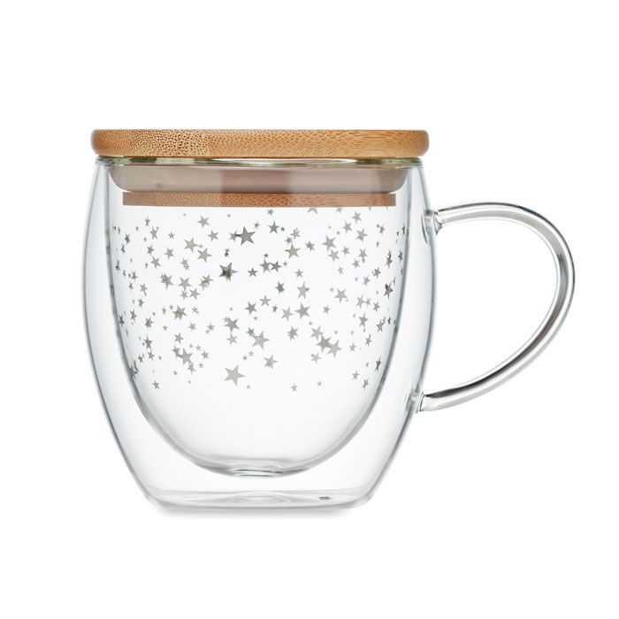  Tasse double paroi en verre