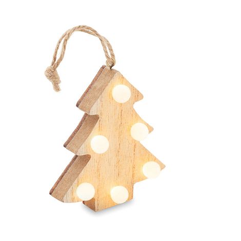  Sapin en bois avec lumières