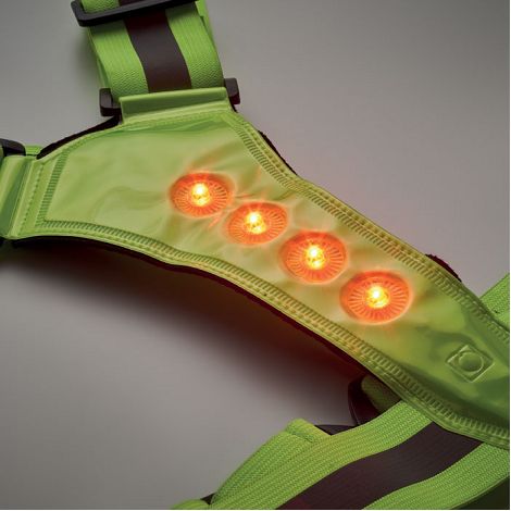  Bretelles de sécurité avec LED