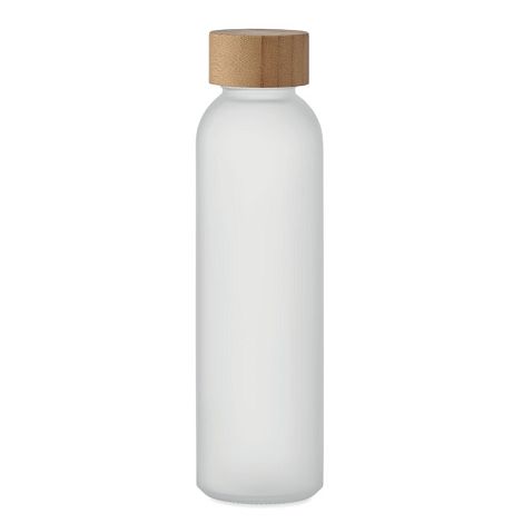  Bouteille verre dépoli 500ml