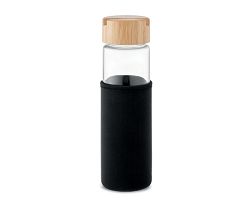 Bouteille verre et bambou 600ml