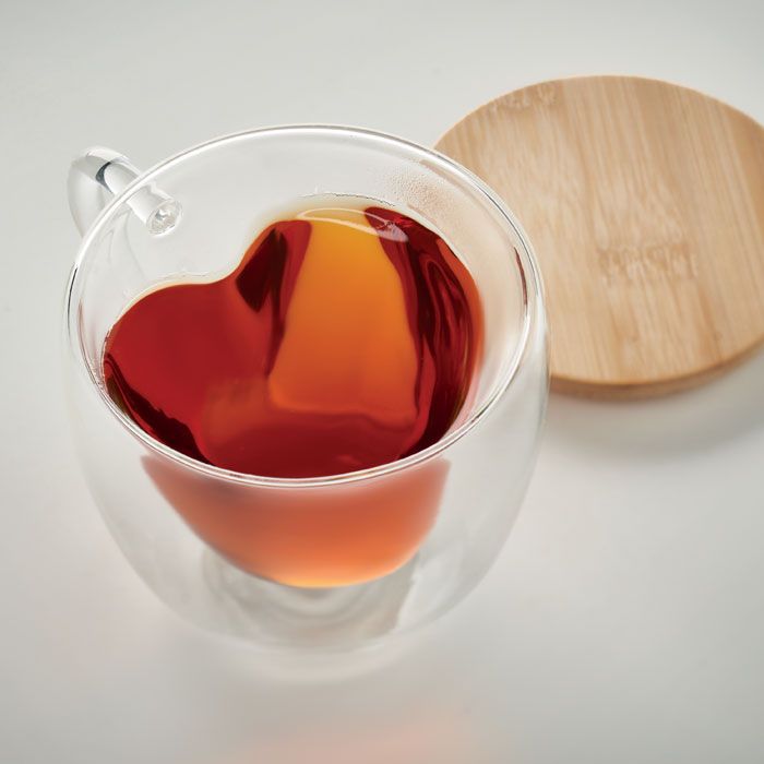  Tasse borosilicaté double paroi