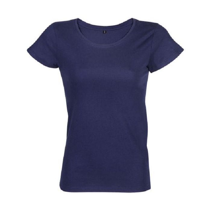  TEE-SHIRT FEMME COUPE COUSU MANCHES COURTES