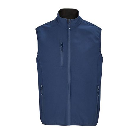  VESTE HOMME ZIPPÉE SOFTSHELL SANS MANCHE