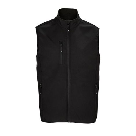  VESTE HOMME ZIPPÉE SOFTSHELL SANS MANCHE