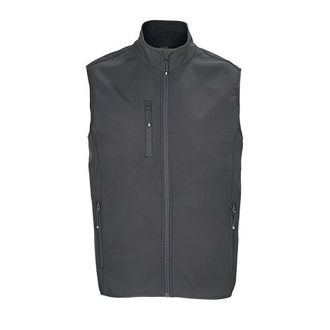  VESTE HOMME ZIPPÉE SOFTSHELL SANS MANCHE