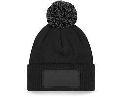 Bonnet à pompon patch Snowstar®