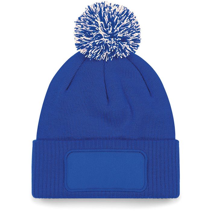  Bonnet à pompon patch Snowstar®