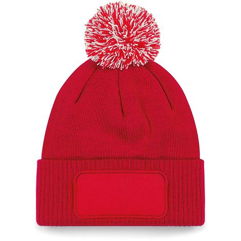  Bonnet à pompon patch Snowstar®