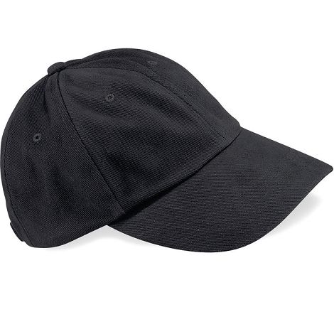  Casquette homme profil bas en coton brossé - 6 panneaux