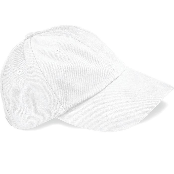  Casquette homme profil bas en coton brossé - 6 panneaux