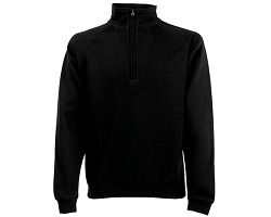 Sweat-shirt col zippé Premium (62-032-0)