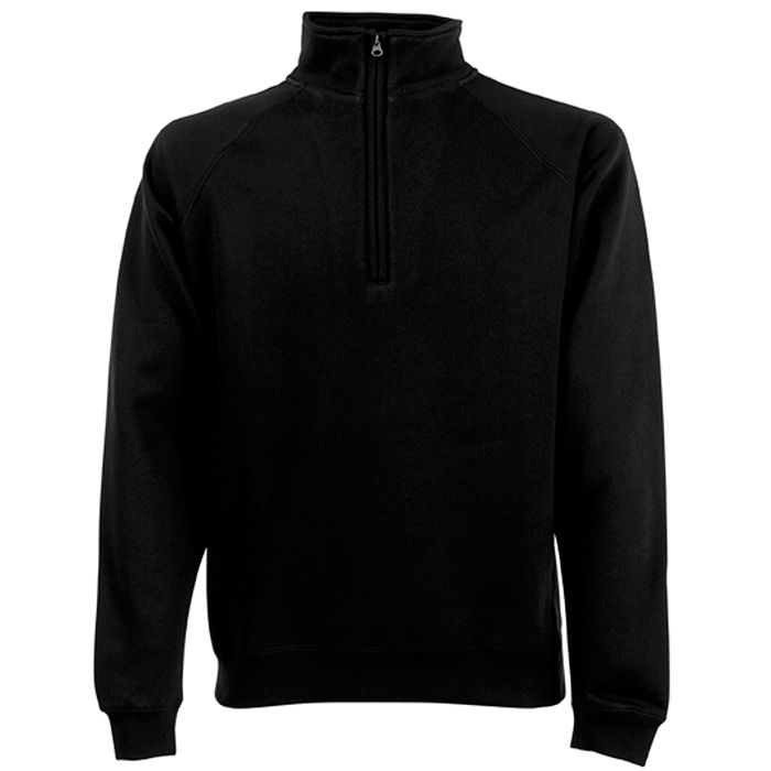  Sweat-shirt col zippé Premium (62-032-0)