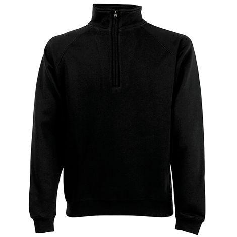  Sweat-shirt col zippé Premium (62-032-0)