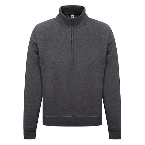  Sweat-shirt col zippé Premium (62-032-0)