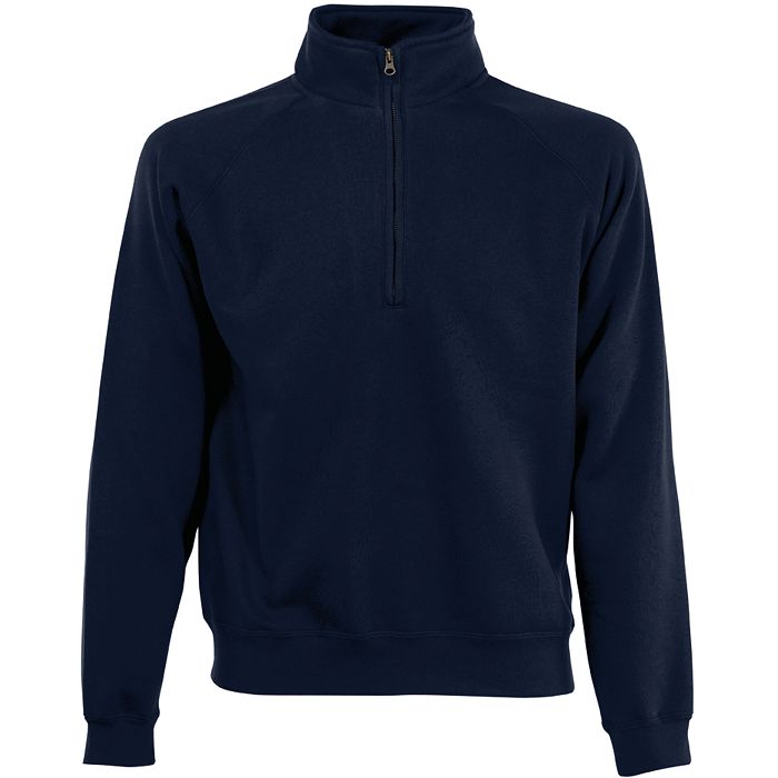  Sweat-shirt col zippé Premium (62-032-0)