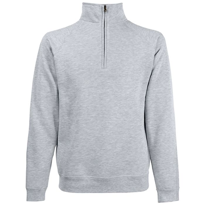  Sweat-shirt col zippé Premium (62-032-0)