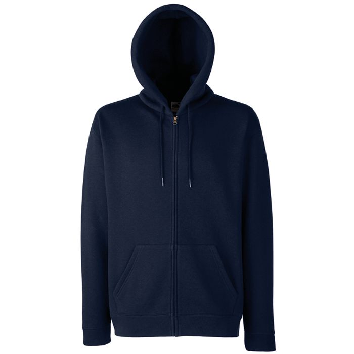  Sweat-shirt homme zippé capuche Premium (62-034-0)