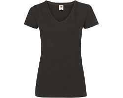 T-shirt femme col v Valueweight (61-398-0)