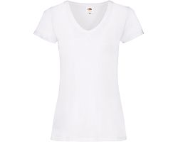 T-shirt femme col v Valueweight (61-398-0)