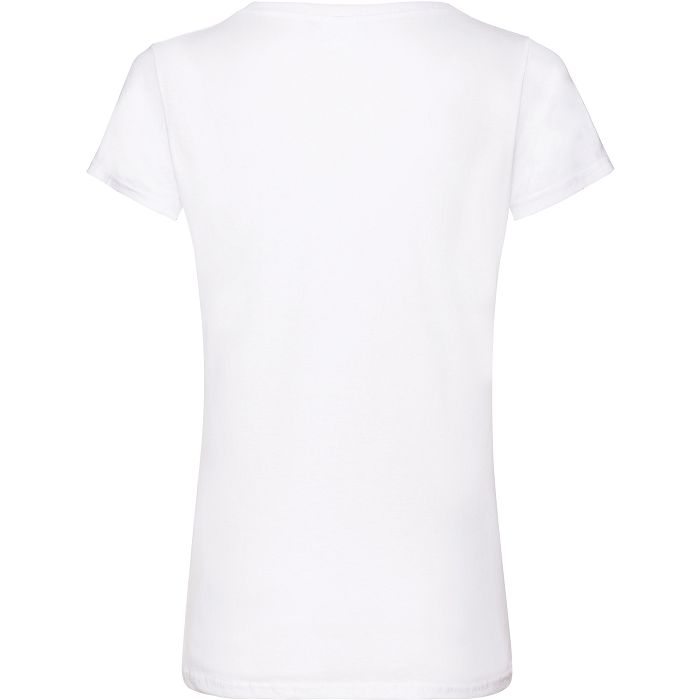  T-shirt femme col v Valueweight (61-398-0)