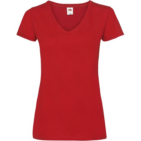  T-shirt femme col v Valueweight (61-398-0)