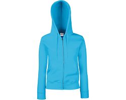 Sweat-shirt femme zippé capuche Premium (62-118-0)