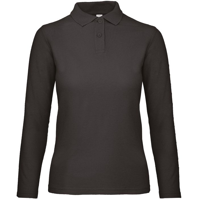  Polo femme ID.001 manches longues