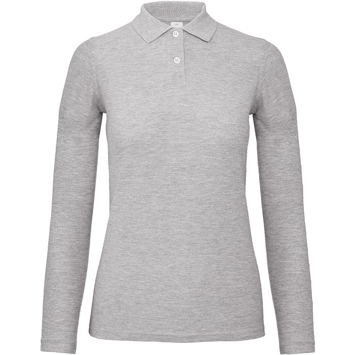 Polo femme ID.001 manches longues