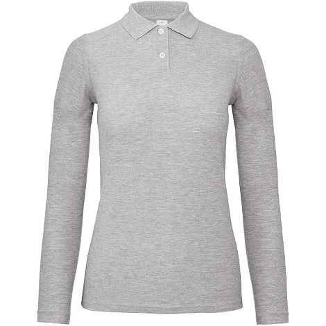  Polo femme ID.001 manches longues