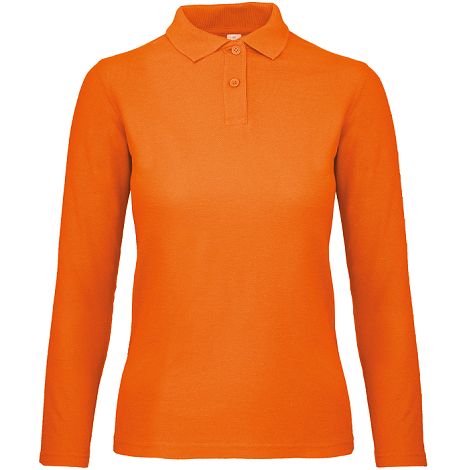  Polo femme ID.001 manches longues