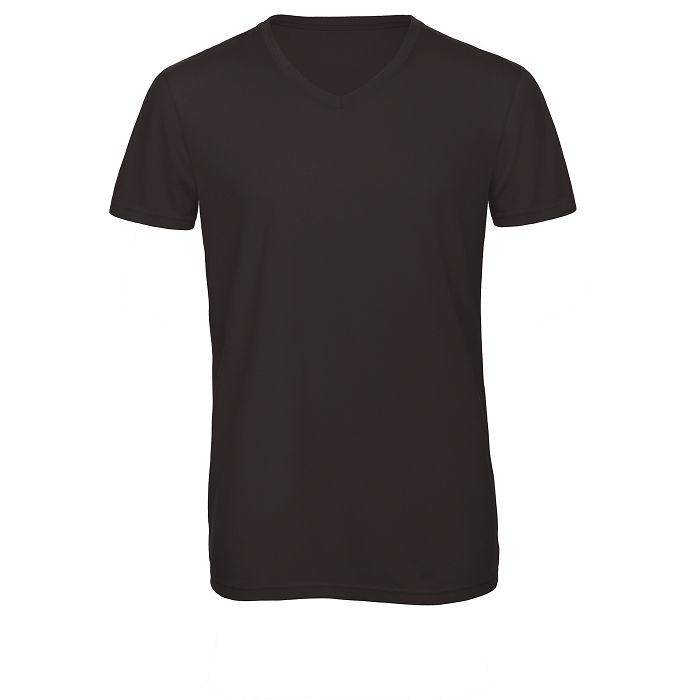  T-shirt Triblend col V Homme