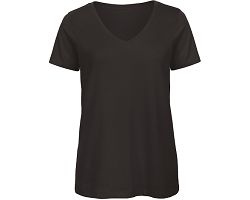 T-shirt Organic Inspire col V Femme