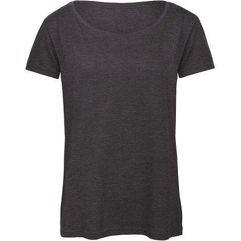  T-shirt Triblend col rond Femme