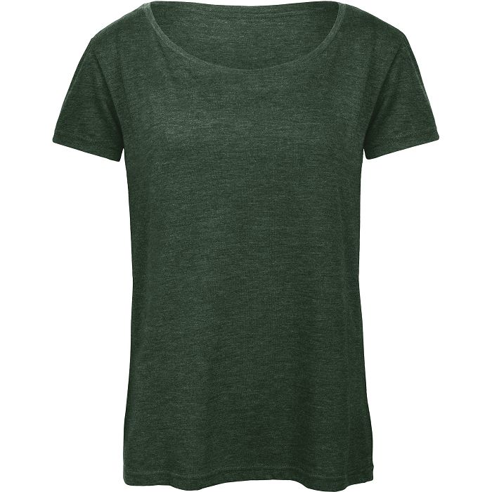  T-shirt Triblend col rond Femme