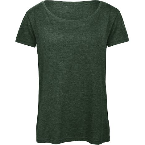  T-shirt Triblend col rond Femme