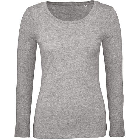  T-shirt bio Inspire femme manches longues