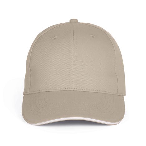 Casquette Baseball avec sandwich - 6 panneaux