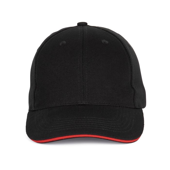  Casquette Baseball avec sandwich - 6 panneaux