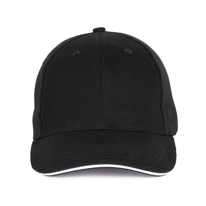  Casquette Baseball avec sandwich - 6 panneaux