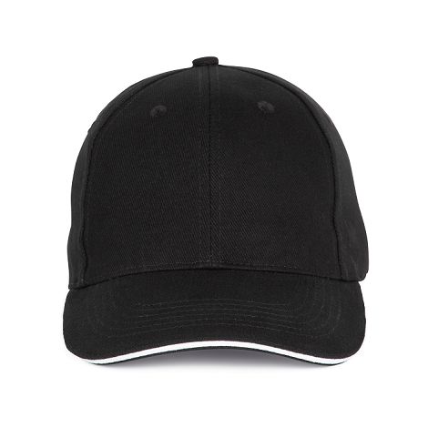  Casquette Baseball avec sandwich - 6 panneaux