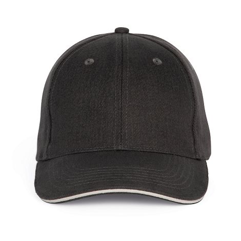  Casquette Baseball avec sandwich - 6 panneaux