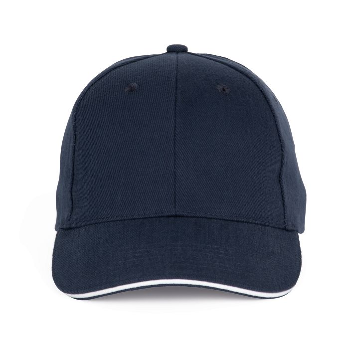  Casquette Baseball avec sandwich - 6 panneaux