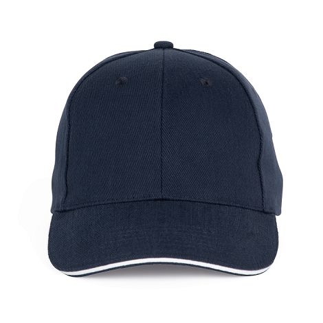  Casquette Baseball avec sandwich - 6 panneaux