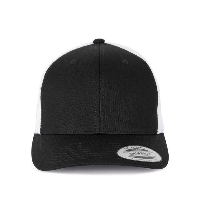  Casquette Trucker modèle rétro - 6 panneaux