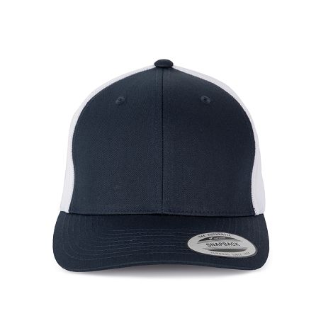  Casquette Trucker modèle rétro - 6 panneaux