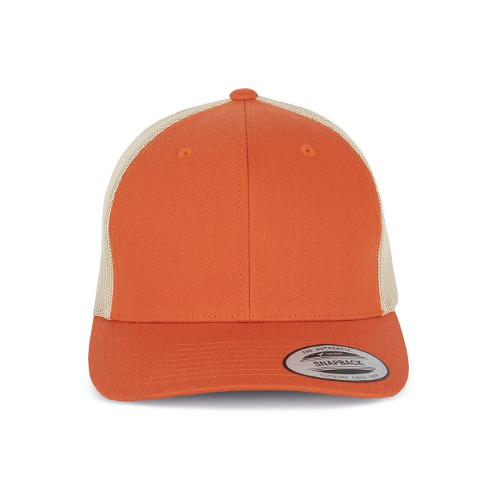  Casquette Trucker modèle rétro - 6 panneaux