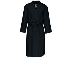 Peignoir kimono nid d'abeille